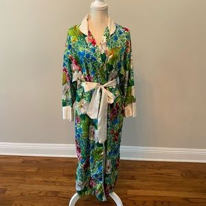 Victoria’s Secret floral robe.